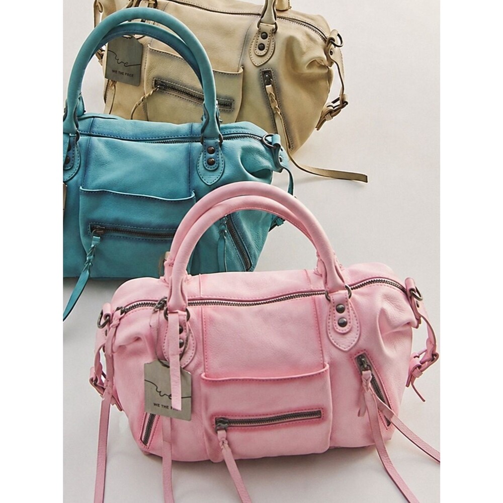 FREE PEOPLE We The Free Baby Emerson Tote Bag In 🔥 Peony 🔥 NWT